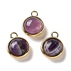 Natural Amethyst Pendants STAS-L022-398E-G-1