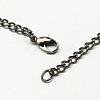 Vintage Iron Twisted Chain Necklace Making for Pocket Watches Design LS-CH-R062-B-2