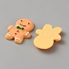 Opaque Resin Cabochons RESI-WH0026-140C-2