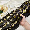 Alloy Coin Tassel Cloth Chain Belts for Dancer DIY-WH0888-880B-3