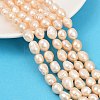 Natural Cultured Freshwater Pearl Beads Strands PEAR-P064-20L-02B-1