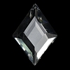 Transparent Glass Pendants GLAA-R223-05A-2
