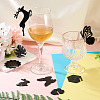 32Pcs 8 Styles Acrylic Wine Glass Charms OACR-TA0003-96-7
