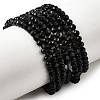 Natural Black Agate Beads Strands G-H336-A02-02-2