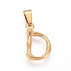 304 Stainless Steel Pendants X-STAS-F235-01G-D-1