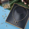 30Pcs 3 Styles Natural Cultured Freshwater Pearl & 201 Stainless Steel Moon Pendants PALLOY-TAC0317-7