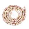 Ombre Effect Dyed Glass Beads Strands GLAA-C023-02-C20-2