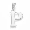Tarnish Resistant 304 Stainless Steel Pendants STAS-F106-95P-P-1