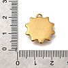 304 Stainless Steel Pendants STAS-Z161-07G-3