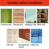 Acrylic Mirror Wall Stickers Decal DIY-CN0001-13B-H-6