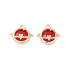 Golden Plated Brass Pendants KK-L218-001G-01-1
