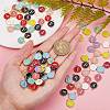 120Pcs 12 Colors Golden Plated Alloy Charms ENAM-SZ0001-64F-5