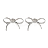 Non-Tarnish 304 Stainless Steel Bowknot Stud Earrings EJEW-H007-04P-1