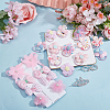 2Pcs 2 Styles Alloy Hair Barrettes PHAR-DR0001-01-3