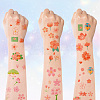 36Pcs 2 Style PVC Waterproof Self-Adhesive Picture Stickers STIC-SP0001-09D-7