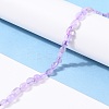 Natural Lavender Amethyst Beads Strands G-G018-50-4