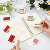 8Pcs 2 Styles Wooden Stamps DIY-OC0005-80-3