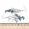 430 Stainless Steel Butterfly Dangle Earrings EJEW-A137-02P-01-5