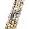 Natural White African Opal Beads Strands G-C038-02S-1
