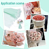 4M Polyester Pleated Lace Trim OCOR-WH0088-24A-6