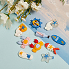 46Pcs 23 Style Resin Cabochons RESI-CJ0001-176-6