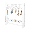 1 Set Transparent Acrylic Earring Hanging Display Stands EDIS-FH0001-07-1