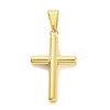 PVD Vacuum Plating 304 Stainless Steel Pendants STAS-Z080-06G-1