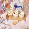 21Pcs Birthday Theme Mirror Effect Acrylic Birthday Cupcake Insert Card Decoration AJEW-SP0001-75-3