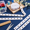 6.25 Yards Flat Cotton Ribbon SRIB-BC0001-15C-5