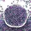 6/0 Spray Paint Fringe Glass Seed Beads SEED-H003-11M-3
