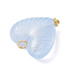Pearlized Acrylic Charms PALLOY-JF04523-5