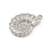 Non-Tarnish 304 Stainless Steel Pendants X-STAS-I307-523P-2