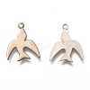 Non-Tarnish 304 Stainless Steel Pendants STAS-H130-05P-2