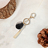 DIY Leather Keychain Making Kits AJEW-WH20020-345G-14-7