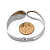 304 Stainless Steel Hinged Bangles for Women STAS-Z114-09P-5