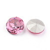 Pointed Back & Back Plated K9 Glass Rhinestone Cabochons RGLA-J012-10mm-209-2