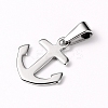 Tarnish Resistant 304 Stainless Steel Pendants STAS-I127-060P-2