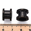 Ion Plating(IP) 316 Surgical Stainless Steel Grooved Beads STAS-N103-08A-EB-3