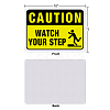 UV Protected & Waterproof Aluminum Warning Signs AJEW-GL0001-01B-07-2