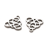 Non-Tarnish 316 Surgical Stainless Steel Charms LS-STAS-H190-03P-04-2
