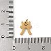 304 Stainless Steel Charms LS-STAS-R001-04G-12-3