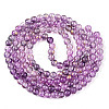Baking Paint Crackle Glass Bead Strands DGLA-R053-04P-A-2