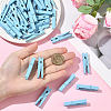 50Pcs DIY Wood Photo Paper Craft Clips AJEW-SP0003-43B-4
