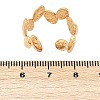304 Stainless Steel Open Cuff Rings for Women RJEW-A056-02G-4