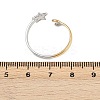 304 Stainless Steel Cuff Rings for Women RJEW-B133-05B-5