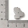 304 Stainless Steel Manual Polishing Charms STAS-M059-06P-01-3
