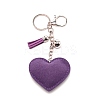 Alloy Rhinestone Keychain AJEW-WH0245-48-2