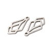 Non-Tarnish 201 Stainless Steel Pendants STAS-I199-A06-P-3