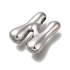 304 Stainless Steel Pendants STAS-S166-02P-14-2