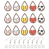 DIY Sports Ball Dangle Earring Making Kits DIY-YW0009-92-1